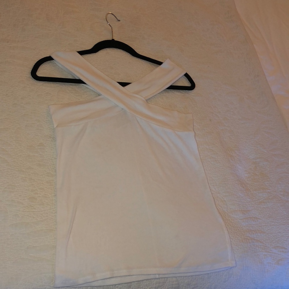 Free People Halter criss cross tank top size M